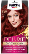Trwała farba do włosów Palette Deluxe Oil-Care Color z mikroolejkami 575 (6-888) Flaming Red (3838824176819) - obraz 1