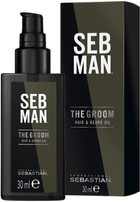 Olejek jojoba do włosów Sebastian Professional Sebman The Groom Hair & Beard Oil 30 ml (3614226734457) - obraz 1