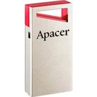 Флеш пам'ять Apacer AH112 32GB Flash Drive USB2.0 універсальний накопичувач/флешка для зберігання, перенесення та обміну даними для пристроїв/ПК/ноутбука з цепочкою Сріблястий-Червоний
