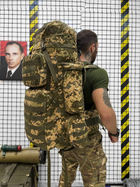 Тактичний рюкзак Backpack Tactical Піксель 80 л - изображение 1