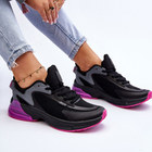 Buty sportowe damskie na platformie do kostki Big Star LL274335 39 Czarne (5900714624347) - obraz 6