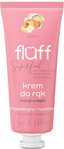 Krem do rąk Fluff Superfood Hand Cream antybakteryjny Brzoskwinia 50 ml (5902539713084) - obraz 1