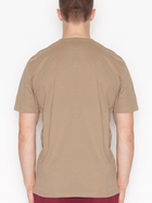 T-shirt męski bawełniany Visent V001 XL Beżowy (5902249100037) - obraz 2