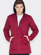 Куртка демісезонна з капюшоном чоловіча Visent V013 L Червона (5902249102871) - зображення 1