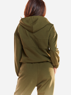 Толстовка на блискавці з капюшоном жіноча Infinite You M228 L Хакі (5902360546417) - зображення 2