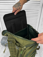 Тактичний рамний рюкзак Tactical Bag Olive 100 л - зображення 8