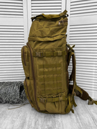 Тактичний рамний рюкзак Tactical Bag Coyote 100 л - зображення 3