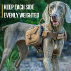 Тактический рюкзак OneTigris K9 Hoppy Camper Dog Pack для собак L 2000000141244 - изображение 4