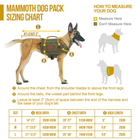 Тактический рюкзак OneTigris Mammoth Dog Pack для собак L 2000000141237 - изображение 3