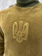 Гольф тактический на флисе с гербом койот размер XXL - изображение 2