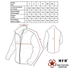 Мужская куртка с капюшоном US Gen III Level 5 MFH KL073 с водонепроницаемого материала на молнии Двухсторонняя система вентиляции с липучкой и резинкой на манжетах Olive L (Kali) - изображение 4