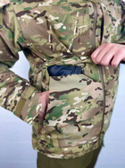 Армейская водонепроницаемая теплосберегающая мужская куртка Мультикам XXL (Kali) KL005 - изображение 8