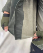 Армійська куртка Combat тканина soft-shell на флісі Оливковий L (Kali) KL007 - зображення 4