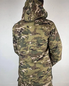 Военная мужская куртка Accord Soft-shell на флисе Мультикам 3XL (Kali) KL011 - изображение 2