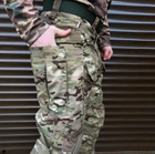 Мужские брюки G3 демисезонные повседневные с наколенниками в комплекте Рип-стоп KL100 с износостойкого материала с накладными и прорезными карманами липучками под коленом Мультикам XL (Kali) - изображение 3