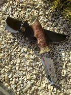 Мисливський ніж Сова бронза ручної роботи Гранд Презент Н025 - изображение 1
