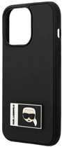 Панель CG Mobile Karl Lagerfeld Ikonik Patch для Apple iPhone 13/13 Pro Black (3666339049669) - зображення 1