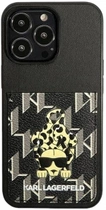 Etui CG Mobile Karl Lagerfeld Karlimals Cardslot do Apple iPhone 13/13 Pro Czarny (3666339049782) - obraz 1