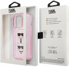 Панель CG Mobile Karl Lagerfeld Glitter Karls&Choupette для Apple iPhone 13/13 Pro Pink (3666339028831) - зображення 3