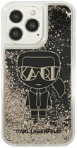 Панель CG Mobile Karl Lagerfeld Liquid Glitter Gatsby для Apple iPhone 13/13 Pro Black (3666339049829) - зображення 2