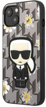 Панель CG Mobile Karl Lagerfeld Flower Ikonik Karl для Apple iPhone 13/13 Pro Grey (3666339049461) - зображення 2