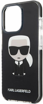 Etui CG Mobile Karl Lagerfeld Iconic Karl do Apple iPhone 13/13 Pro Czarny (3666339048426) - obraz 3