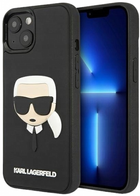 Панель CG Mobile Karl Lagerfeld 3D Rubber Karl`s Head для Apple iPhone 13 mini Black (3666339028091) - зображення 1