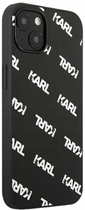 Etui CG Mobile Karl Lagerfeld Allover do Apple iPhone 13 mini Czarny (3666339049683) - obraz 2