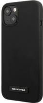 Панель CG Mobile Karl Lagerfeld Silicone Plaque для Apple iPhone 13 mini Black (3666339048761) - зображення 1