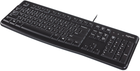 Клавіатура дротова Logitech K120 for business USB DEU Black (920-002516) - зображення 5