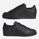 Підліткові кеди для дівчинки Adidas Superstar J FU7713 36.5 (UK 4.5) Чорні (4062056554926) - зображення 14