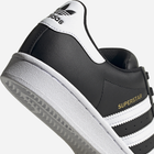 Trampki damskie skórzane do kostki Adidas Superstar W FV3286 36 (UK 3.5) Czarne (4062056831805) - obraz 9