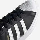 Trampki damskie skórzane do kostki Adidas Superstar W FV3286 37.5 (UK 4.5) Czarne (4062056831812) - obraz 10