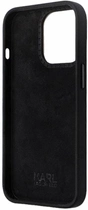 Etui CG Mobile Karl Lagerfeld Silicone C Metal Pin do Apple iPhone 13 Pro Max Czarny (3666339166304) - obraz 2