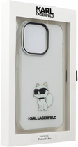 Панель CG Mobile Karl Lagerfeld Ikonik Choupette для Apple iPhone 14 Pro Transparent (3666339087142) - зображення 2