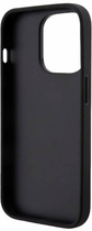Etui CG Mobile Karl Lagerfeld Saffiano Monogram Iconic do Apple iPhone 14 Pro Czarny (3666339122560) - obraz 3