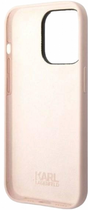 Etui CG Mobile Karl Lagerfeld Silicone Iconic do Apple iPhone 14 Pro Rozowy (3666339098636) - obraz 3