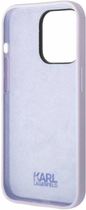 Панель CG Mobile Karl Lagerfeld Silicone Ikonik для Apple iPhone 14 Pro Purple (3666339086664) - зображення 3