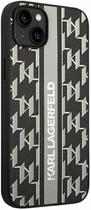 Панель CG Mobile Karl Lagerfeld Monogram Stripe для Apple iPhone 14 Plus Grey (3666339084899) - зображення 2