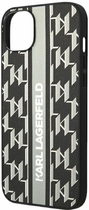 Панель CG Mobile Karl Lagerfeld Monogram Stripe для Apple iPhone 14 Plus Grey (3666339084899) - зображення 3