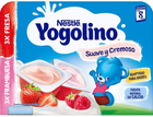 Йогурт Nestle Yogolino Strawberry and Raspberry 6 x 60 г (7613035737105) - зображення 1