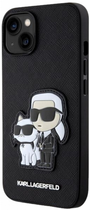 Панель CG Mobile Karl Lagerfeld Saffiano Karl&Choupette для Apple iPhone 14 Plus Black (3666339122713) - зображення 2