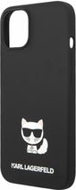 Etui CG Mobile Karl Lagerfeld Silicone Choupette Body do Apple iPhone 14 Plus Czarny (3666339076566) - obraz 2