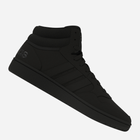 Sneakersy męskie na platformie wysokie Adidas Hoops 3.0 Mid GV6683 43.5 (UK 9) Czarne (4065425390613) - obraz 6