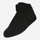 Sneakersy męskie na platformie wysokie Adidas Hoops 3.0 Mid GV6683 46 (UK 11) Czarne (4065425388412) - obraz 3