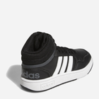Jesienne trzewiki chłopięce Adidas Hoops Mid 3.0 K GW0402 36 (UK 4) Czarne (4065418336314) - obraz 13