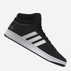 Чоловічі черевики високі Adidas Hoops 3.0 Mid GW3020 42 (UK 8) Чорні (4065418428507) - зображення 8