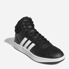 Чоловічі черевики високі Adidas Hoops 3.0 Mid GW3020 42 (UK 8) Чорні (4065418428507) - зображення 15