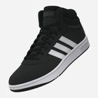 Чоловічі черевики високі Adidas Hoops 3.0 Mid GW3020 45.5 (UK 10.5) Чорні (4065418428538) - зображення 5