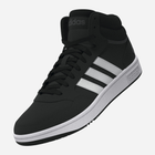 Чоловічі черевики високі Adidas Hoops 3.0 Mid GW3020 42.5 (UK 8.5) Чорні (4065418428521) - зображення 5